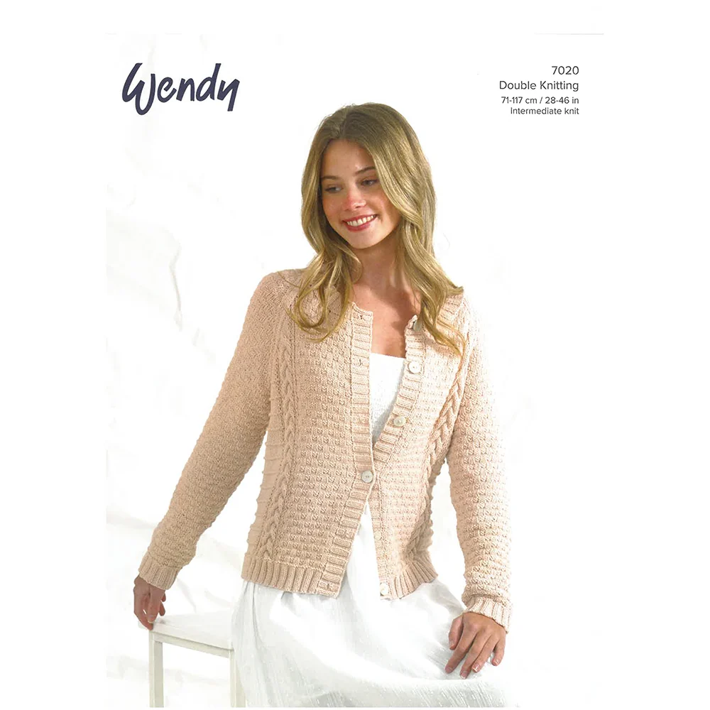 Cardigan in Wendy Supreme Cotton Love Dk