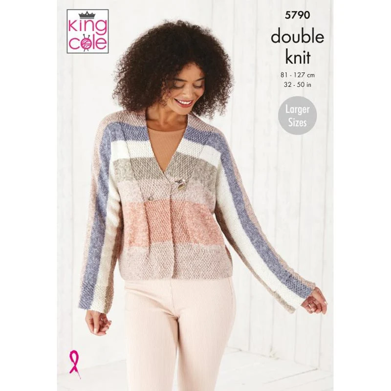 Cardigans in King Cole Harvest Dk