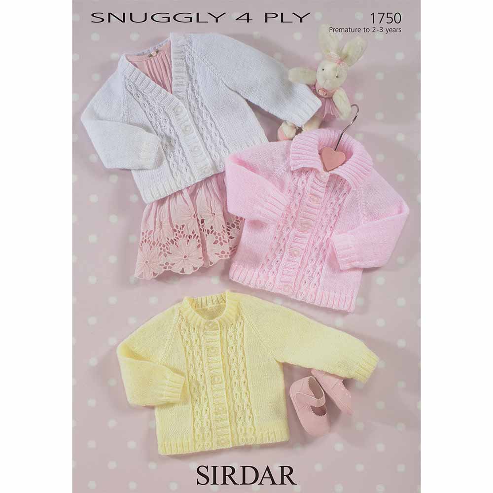 Cardigans in Sirdar Snuggly 4ply - Digital Version