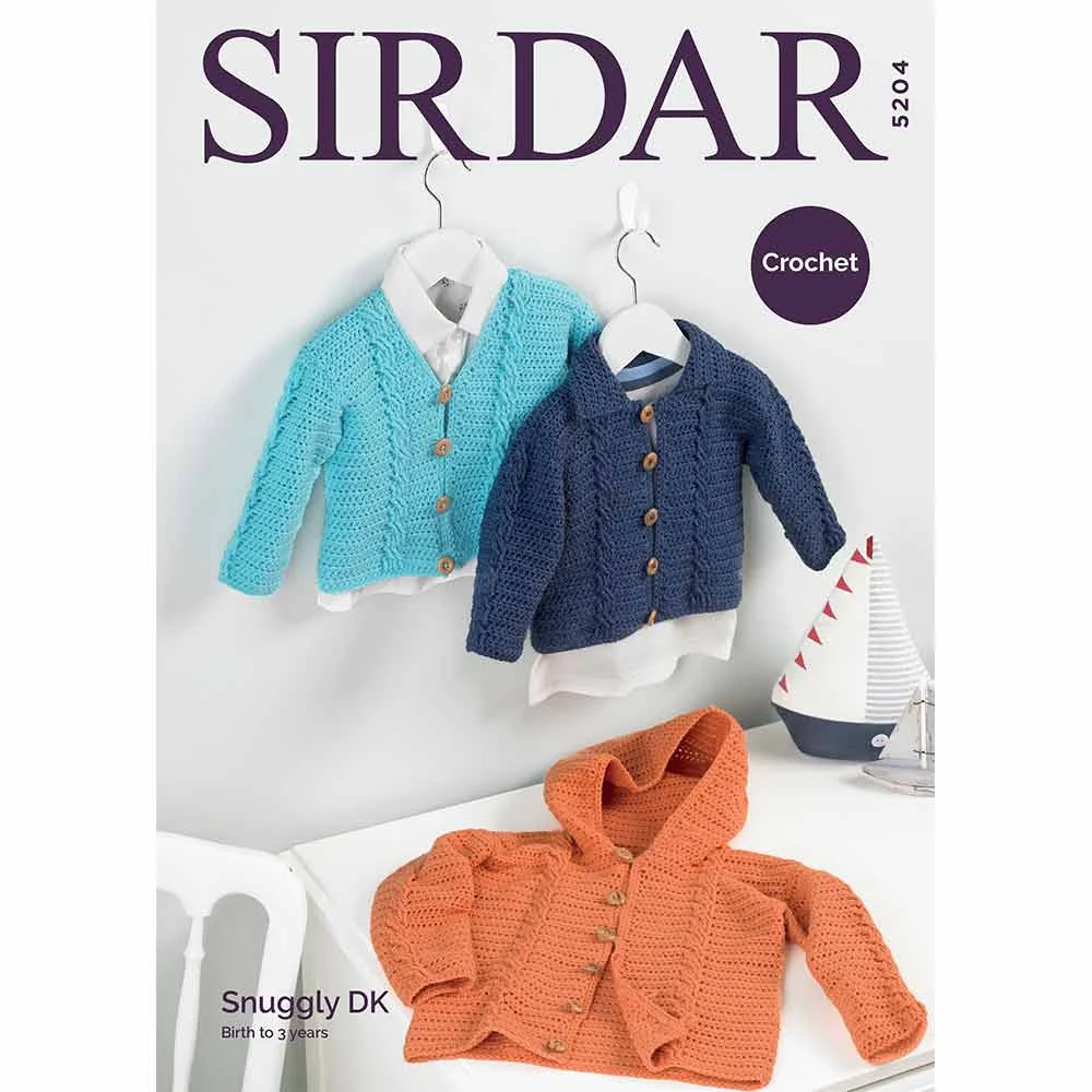Cardigans in Sirdar Snuggly Dk - Digital Version