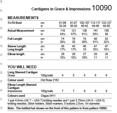 Cardigans in Stylecraft Grace or Impressions Aran - Digital Version 10090 - Image 2