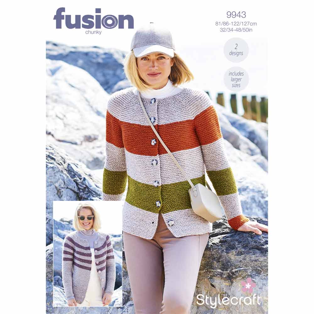 Cardigans in Stylecraft Fusion Chunky - Digital Version 9943