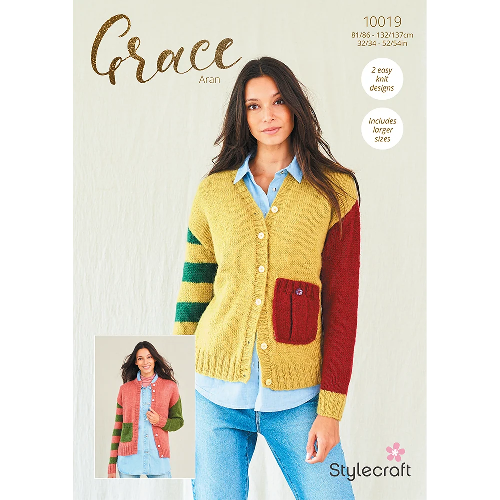 Cardigans in Stylecraft Grace Aran