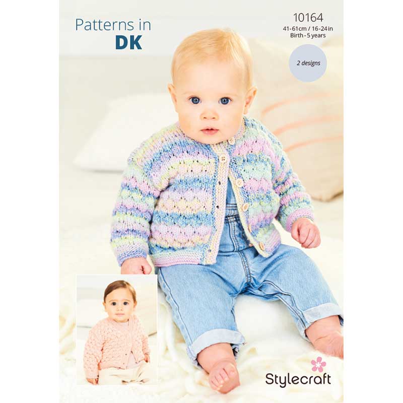 Cardigans in Stylecraft Soft Baby Easy Stripes Dk & Bambino Dk