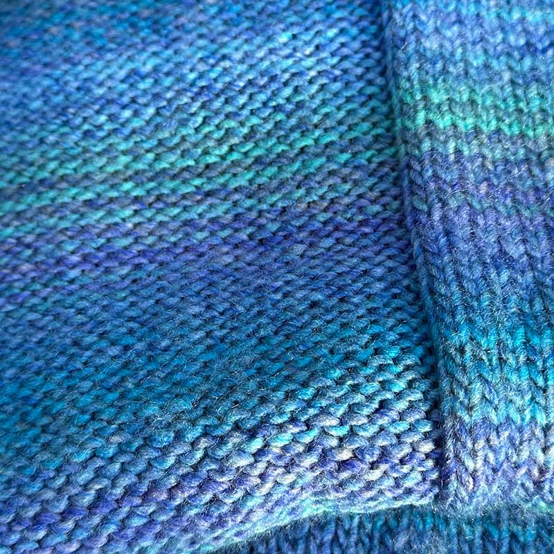 Castaway Knitted Blanket Pattern in Sirdar Jewelspun Aran - by Carol Mulvey - Digital Version - Image 4