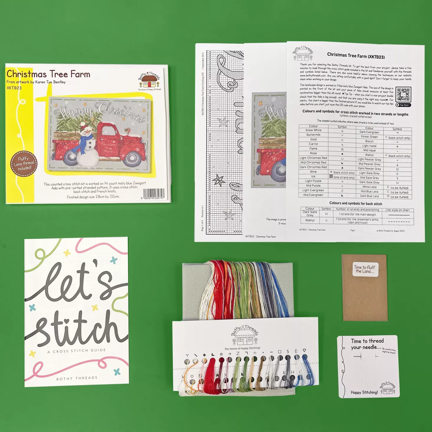 Christmas Tree Farm - Bothy Threads Cross Stitch Kit - Image 2