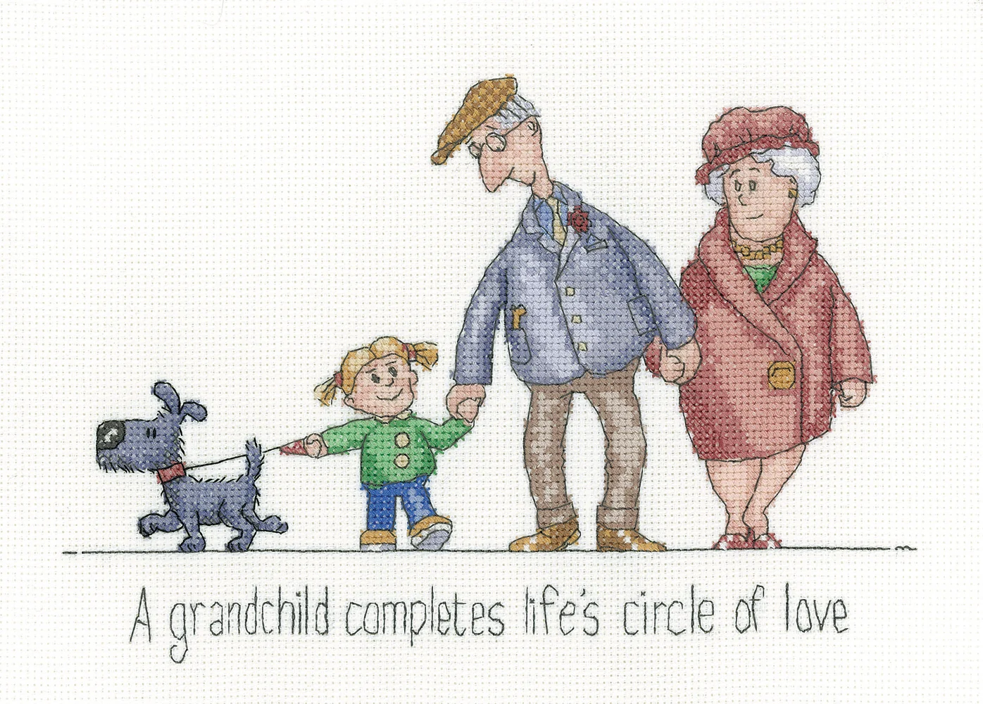 Circle of Love -  Heritage Crafts Cross Stitch Kit