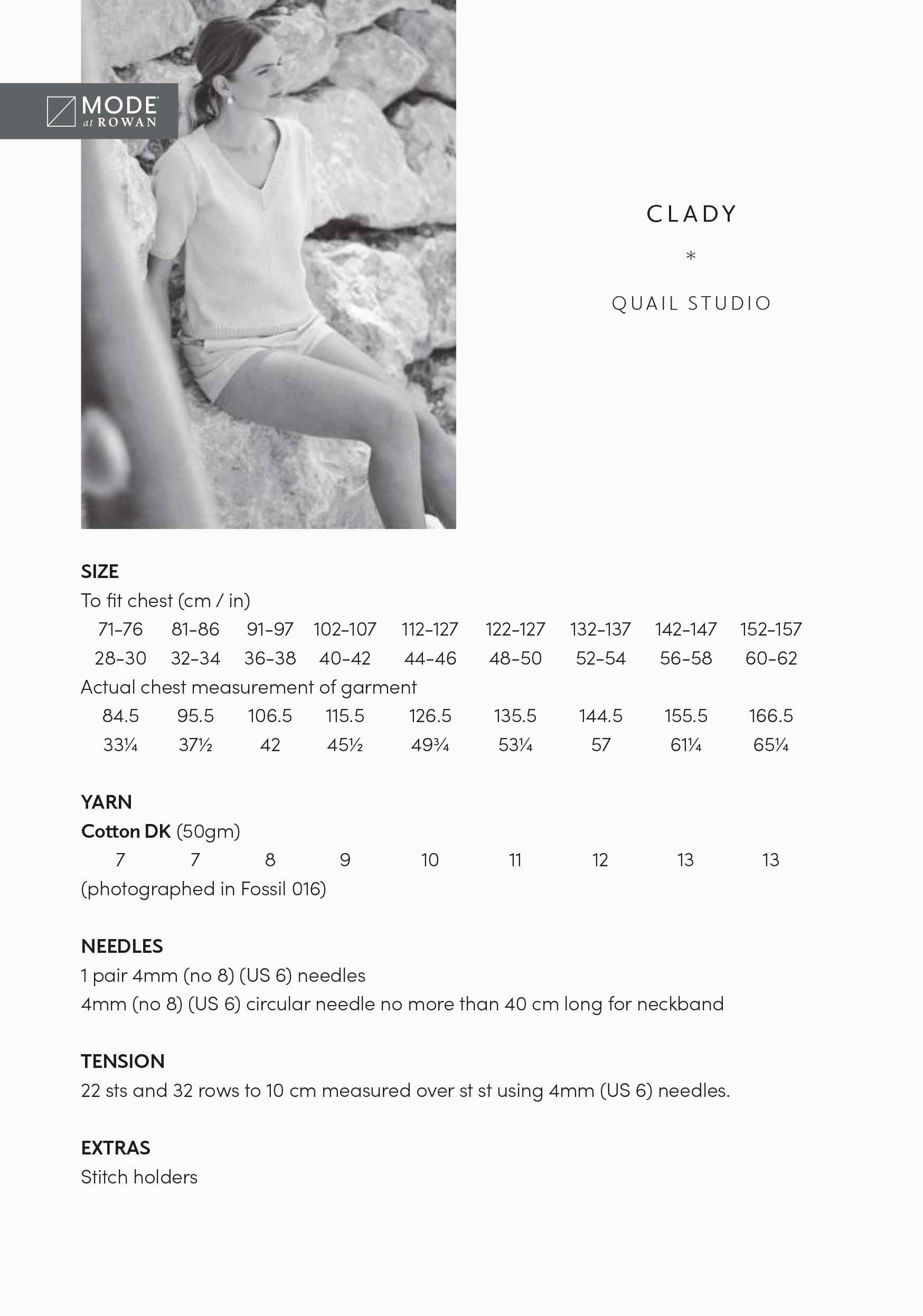 Clady in Mode At Rowan Cotton Dk - Digital Version MIP47-M - Image 3