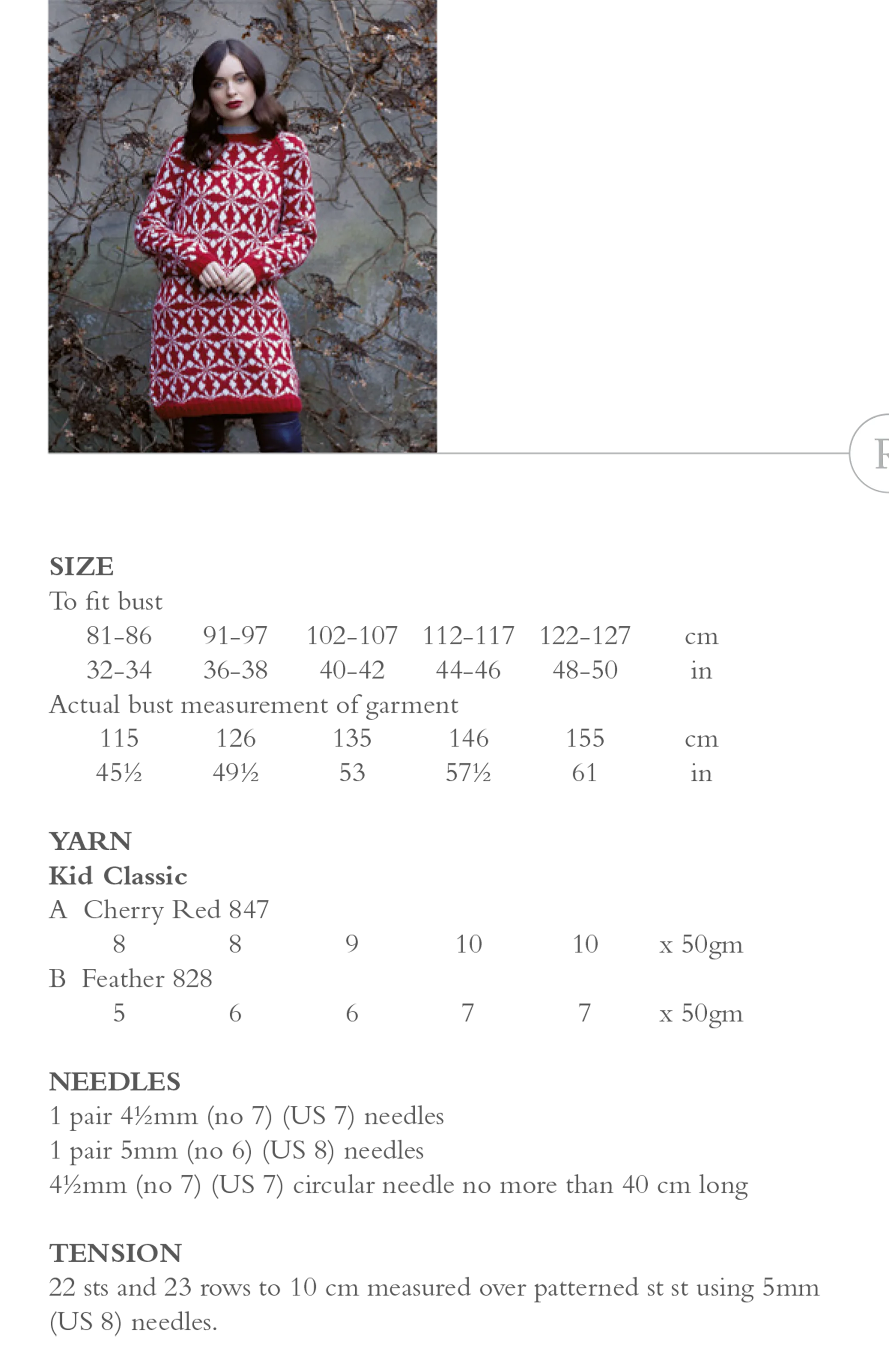 Claret Sweater in Rowan Kid Classic - Digital Version ZM64-00002 - Image 2