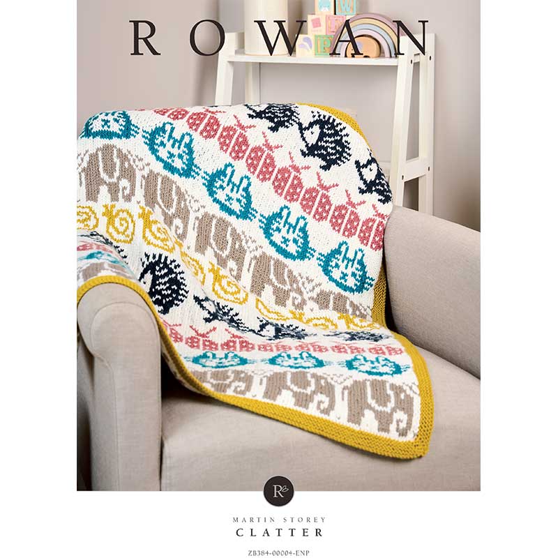 Clatter Blanket in Rowan Baby Cashsoft Worsted - Digital Version ZB384-00004