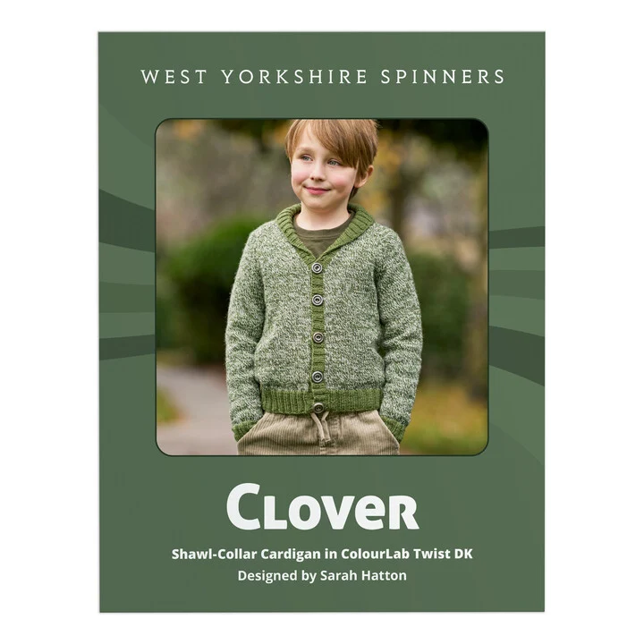 Clover Shawl Cardigan in West Yorkshire Spinners ColourLab Twist Dk