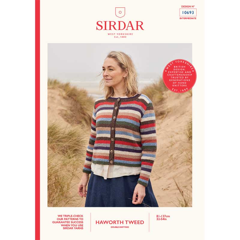 Coast & Country Cardigan in Sirdar Haworth Tweed Dk