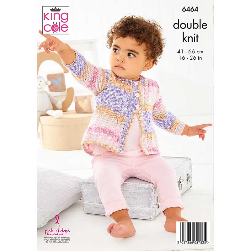 Coats knitted in King Cole Baby Fjord DK - Image 3