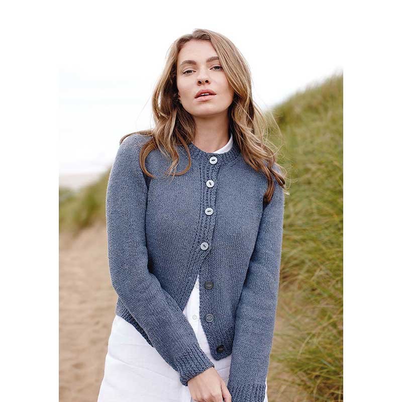 Coco Cardigan in Rowan Denim Revive - Digital Version - Image 3