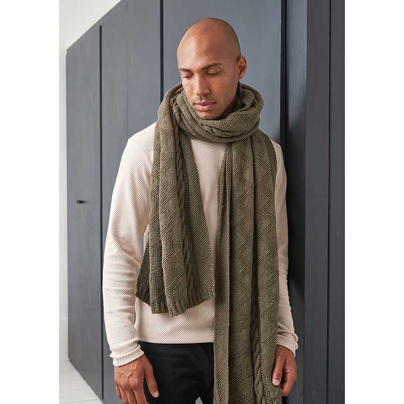 Colt Scarf in Rowan Softyak - Digital Version