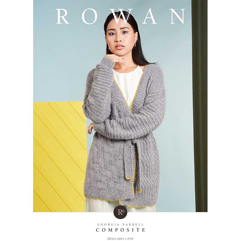 Composite Cardigan in Rowan Felted Tweed Dk and Kidsilk Haze - Digital Version
