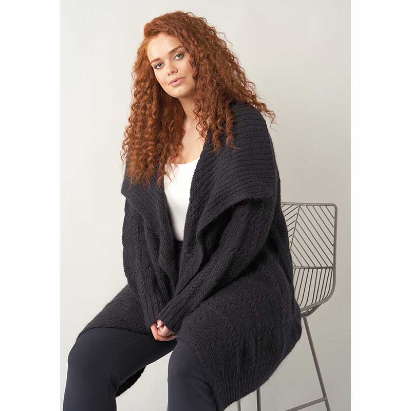 Crescent Cardigan in Rowan Kid Classic - Digital Version ZB329-00003 - Image 3