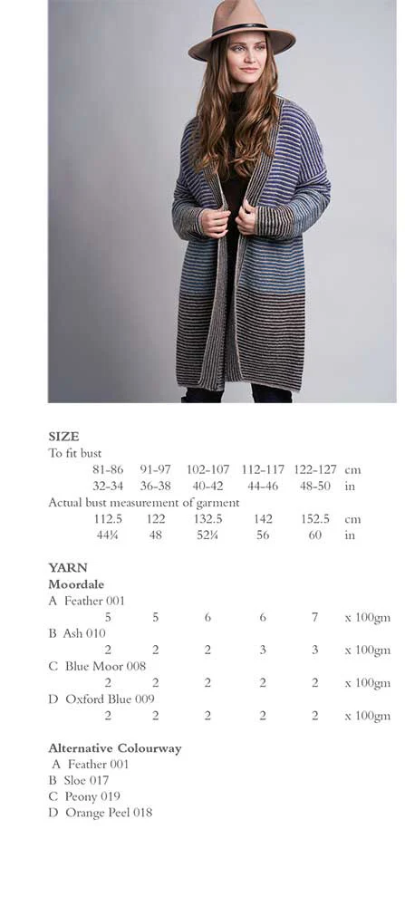 Cringle Cardigan in Rowan Moordale - Digital Version - Image 3