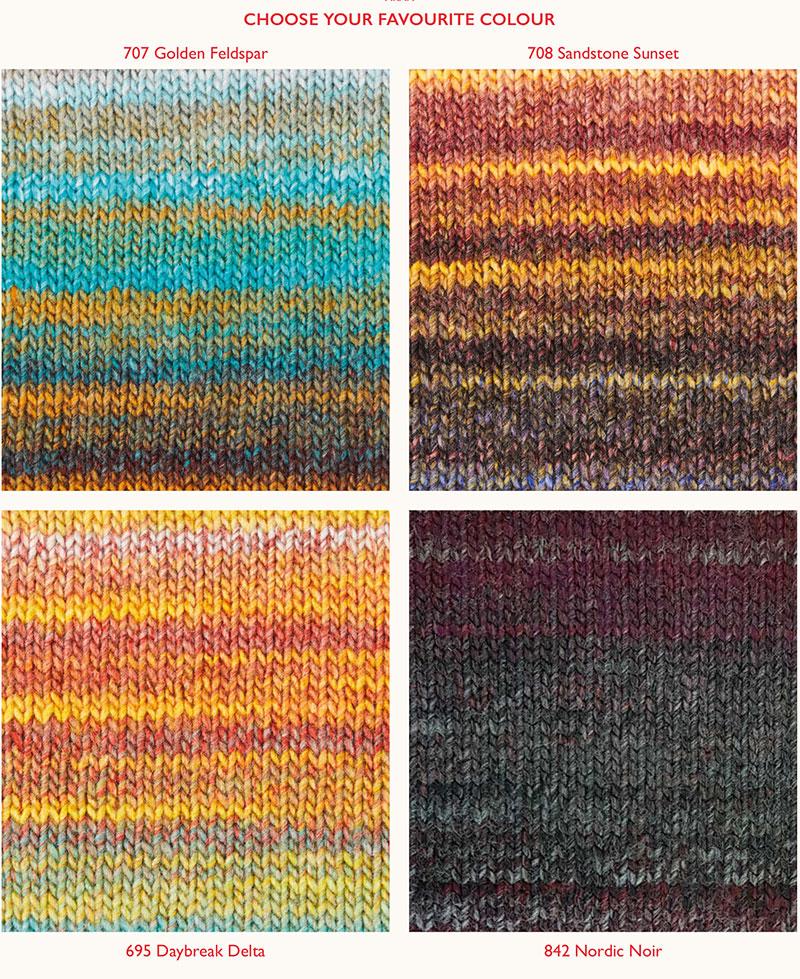 Crochet Granny Square Blanket in Sirdar Jewelspun Aran - Image 2