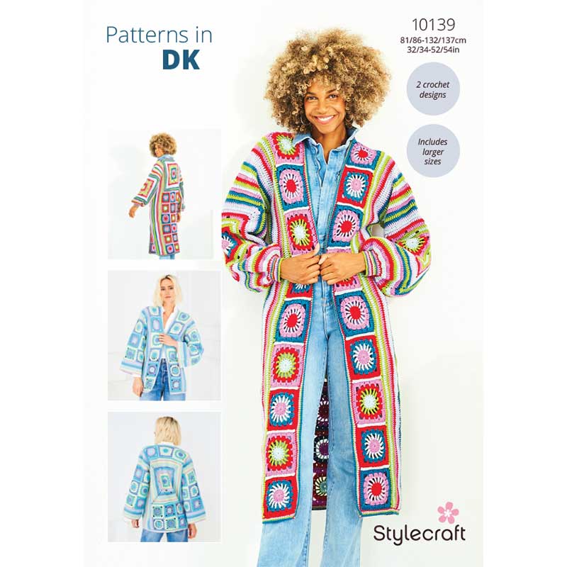 Crochet Jackets in Stylecraft Special Dk