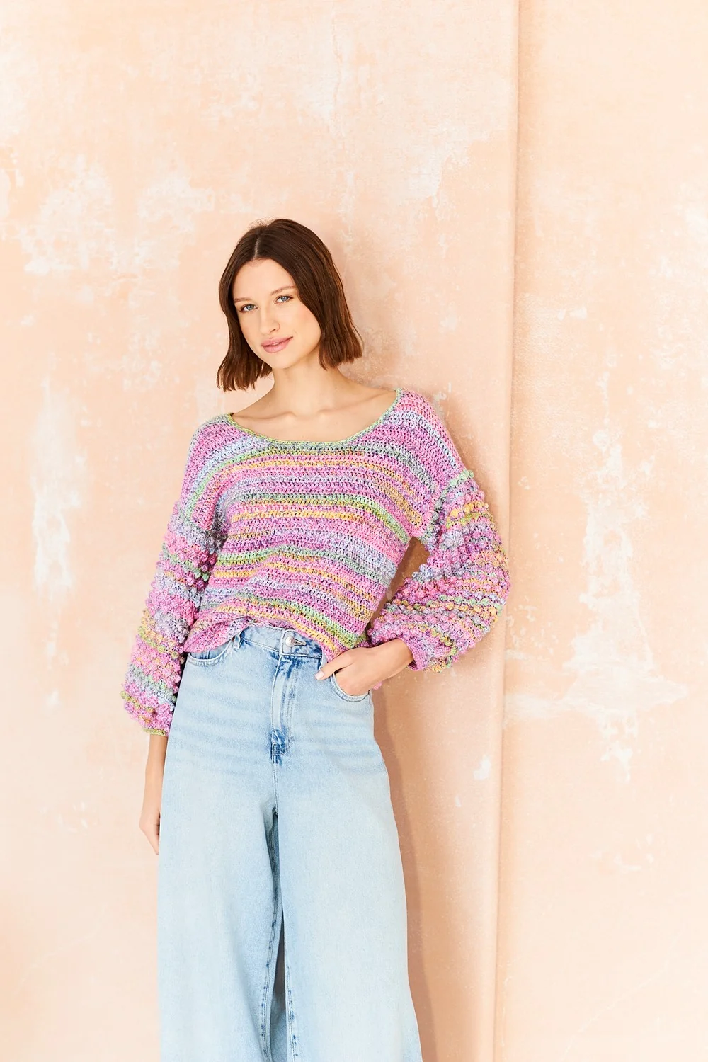 Crochet Sweaters in Stylecraft Colour Burst & Cotton Twist - Digital Version 10207 - Image 3
