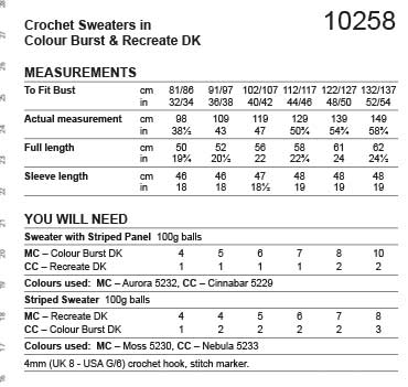 Crochet Sweaters in Stylecraft Dk - Image 2