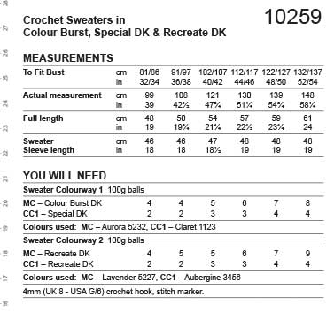Crochet Sweaters in Stylecraft Dk - Image 2