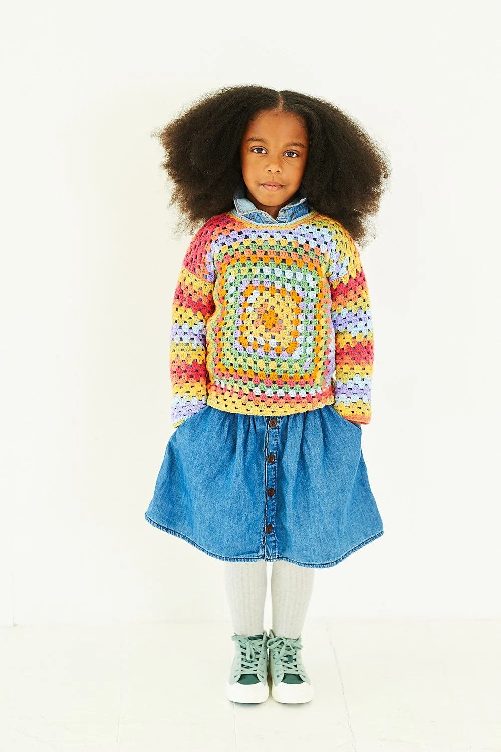 Crochet Sweaters in Stylecraft Merry Go Round DK & Special Dk - Digital Version 10196 - Image 3