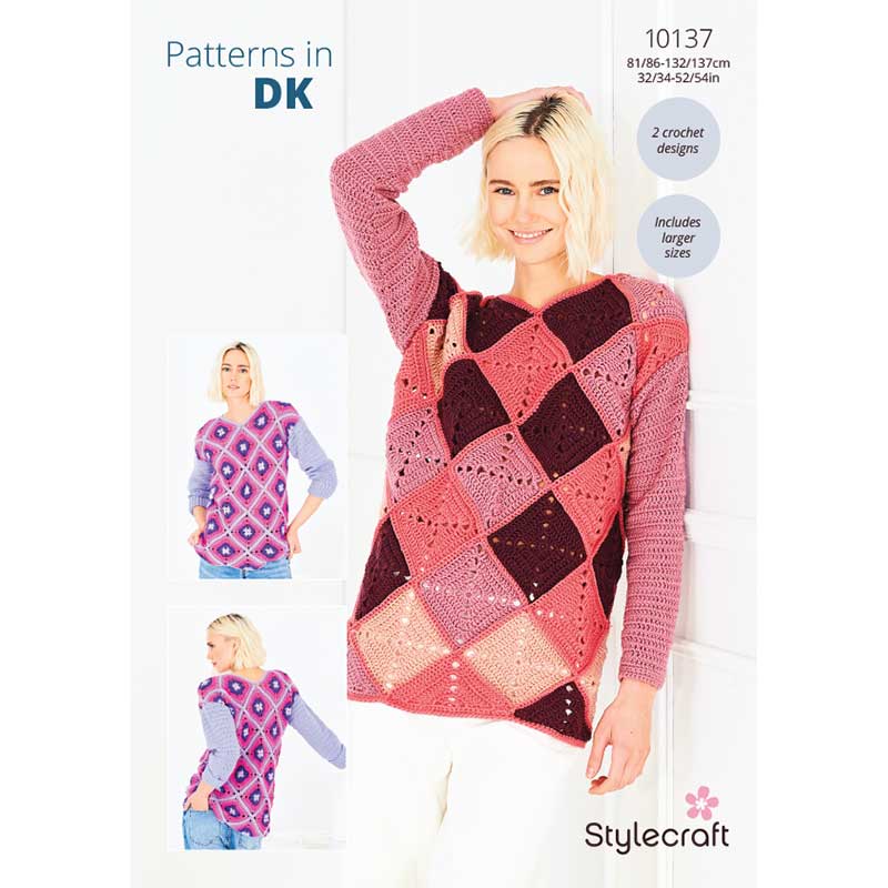 Crochet Sweaters in Stylecraft Special Dk