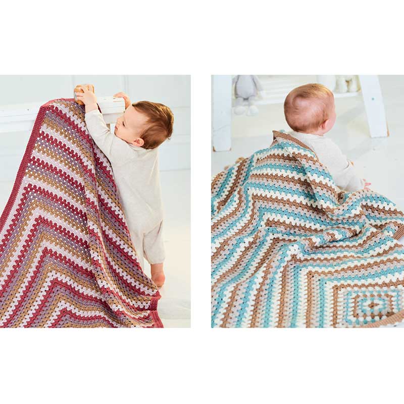 Crochet Tops & Blanket in Stylecraft Bambino Dk - Image 3