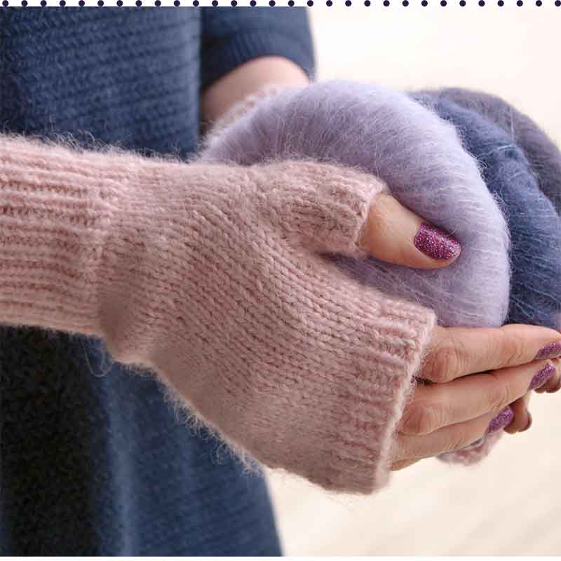 Crystallo Mitts in Fyberspates Cumulus - Digital Pattern - Image 3