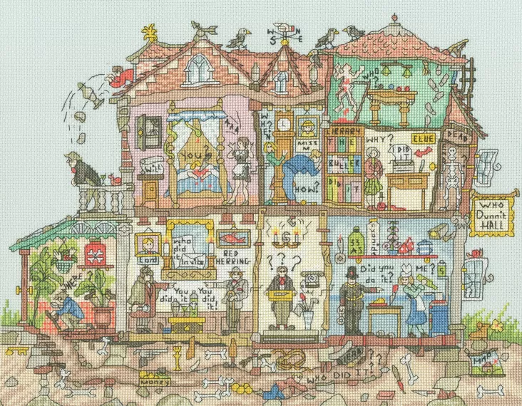 Cut Thru Who Dunnit - Bothy Threads Cross Stitch Kit