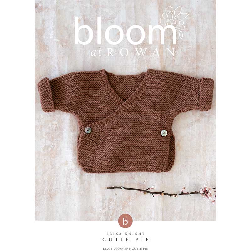 Cutie Pie Cardigan in Rowan Cotton Wool - Digital Version