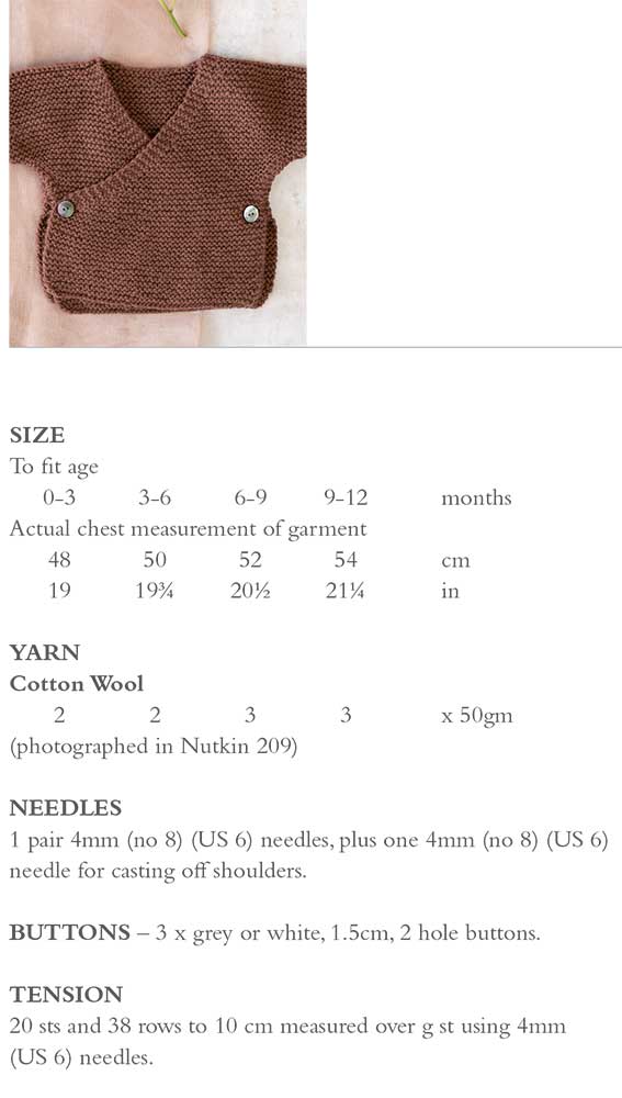 Cutie Pie Cardigan in Rowan Cotton Wool - Digital Version - Image 2