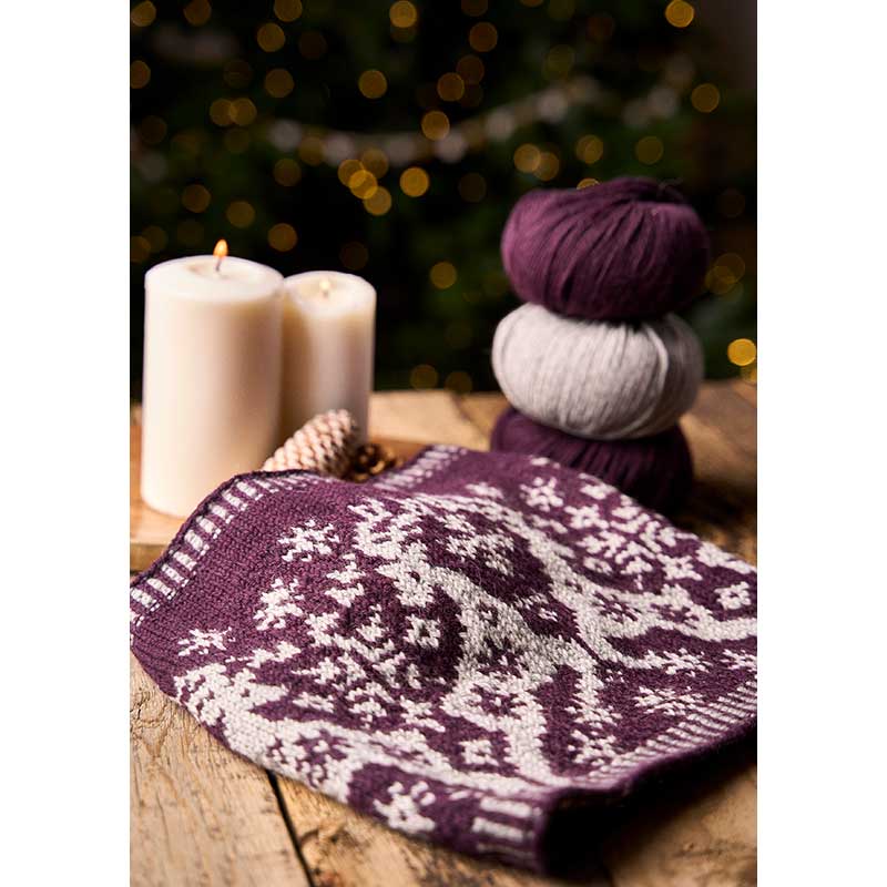 Dancing Reindeers Cowl by Martin Storey in Rowan Alpaca Soft Dk - Digital Version - Image 3