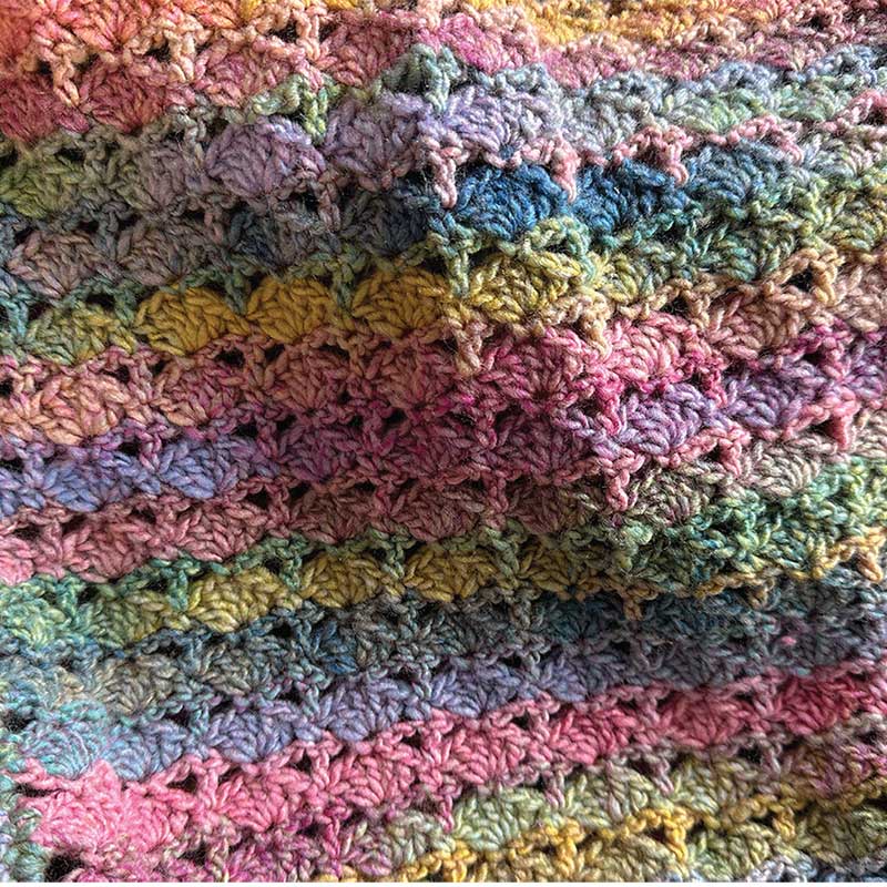 Darling Buds of May Blanket Pattern in James C Brett Emotions Dk - by Sara Geraghty - Digital Version - Image 4