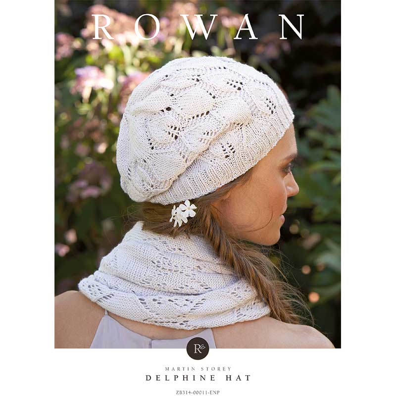 Delphine Hat in Rowan Summerlite 4ply - Digital Version