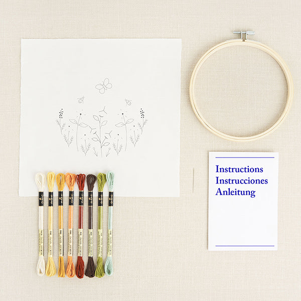 DMC - Butterfly Garden Embroidery Kit - Image 2
