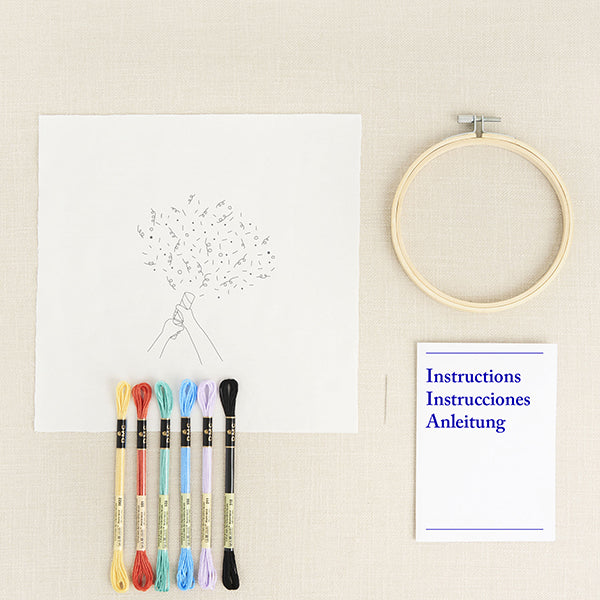 DMC - Confetti Celebration Embroidery Kit - Image 2