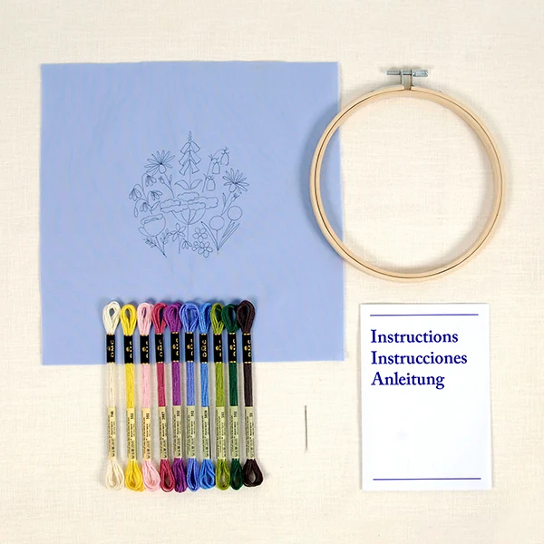 DMC - English Garden Embroidery Kit - Image 2