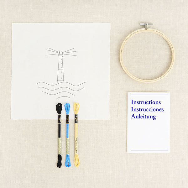 DMC - Lighthouse Embroidery Kit - Image 2