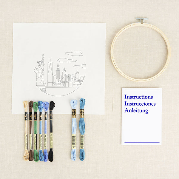 DMC - New York City Embroidery Kit - Image 2