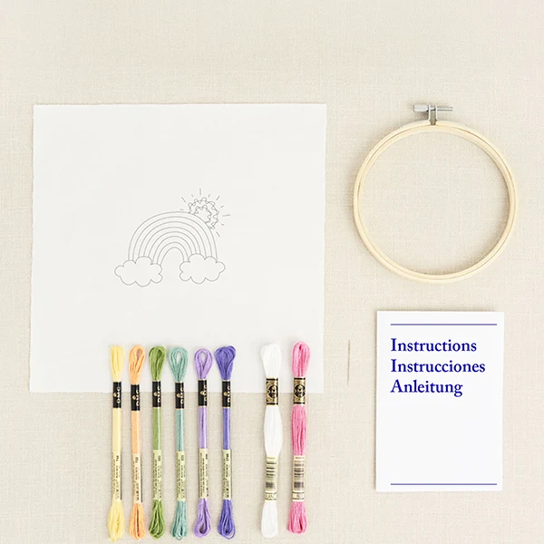 DMC - Over The Rainbow Embroidery Kit - Image 2