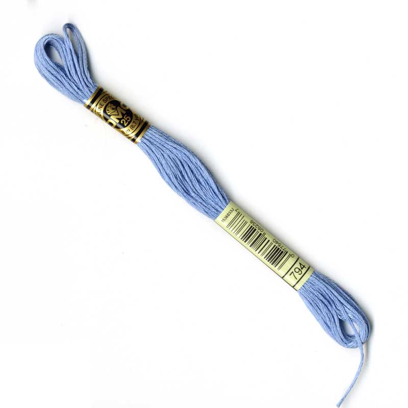 DMC Stranded Cottons Embroidery Thread - Blue - Image 11