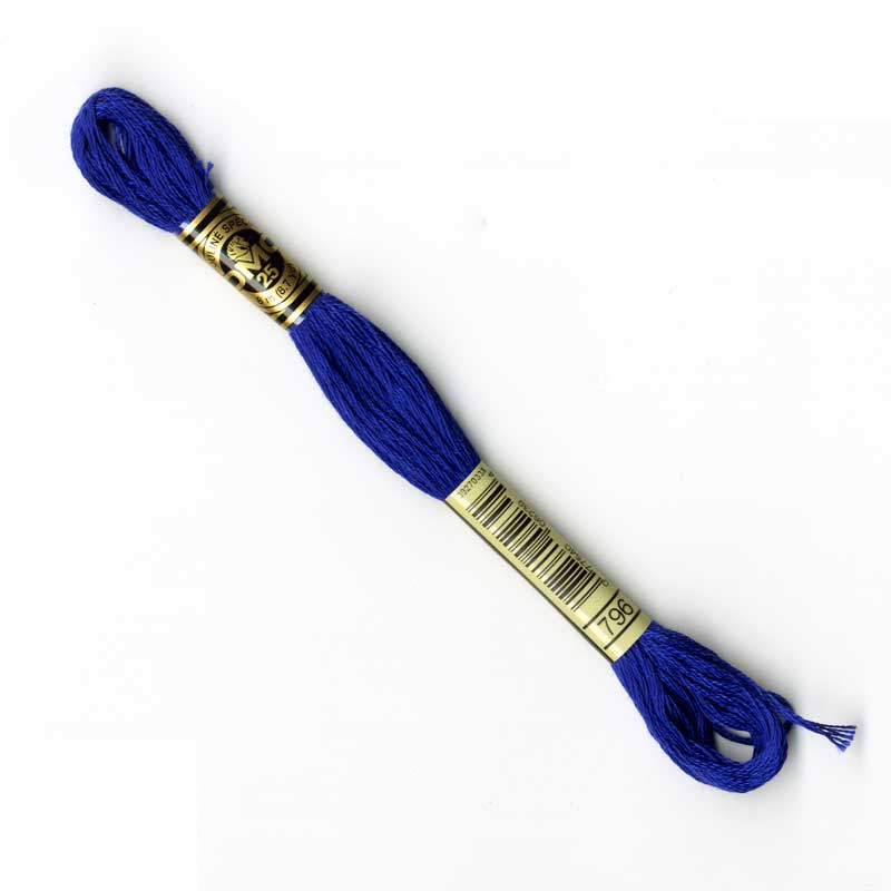 DMC Stranded Cottons Embroidery Thread - Blue - Image 12