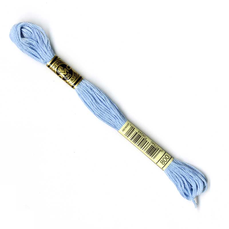 DMC Stranded Cottons Embroidery Thread - Blue - Image 16