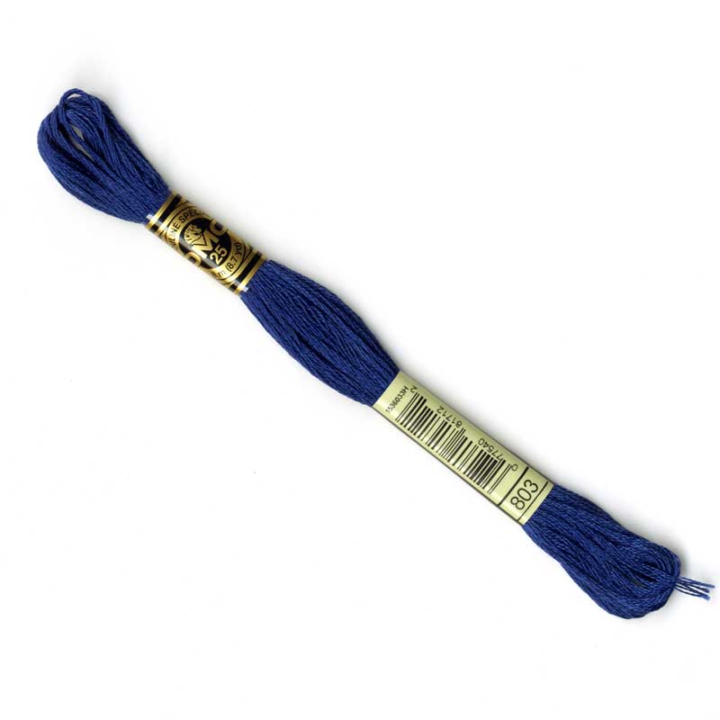 DMC Stranded Cottons Embroidery Thread - Blue - Image 17