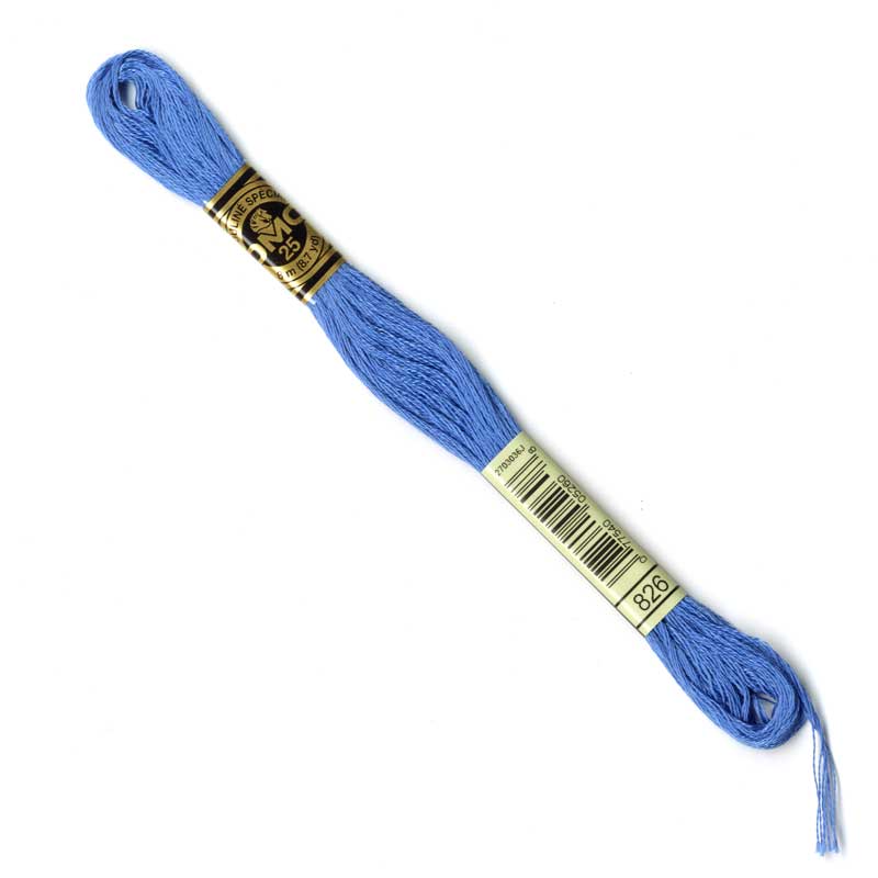 DMC Stranded Cottons Embroidery Thread - Blue - Image 24