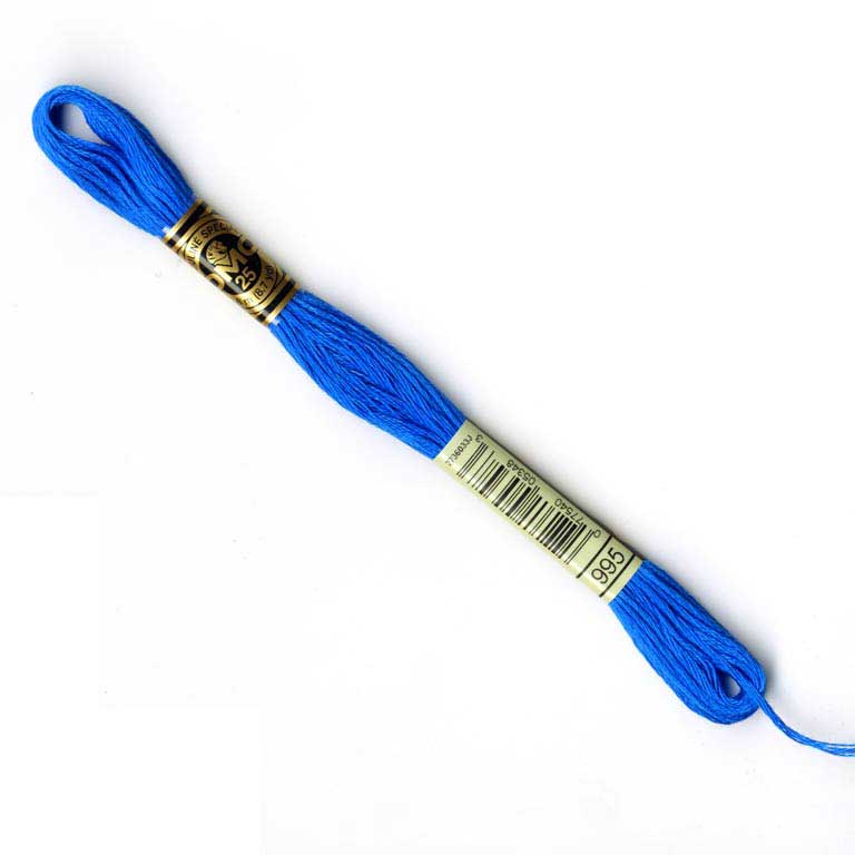 DMC Stranded Cottons Embroidery Thread - Blue - Image 30