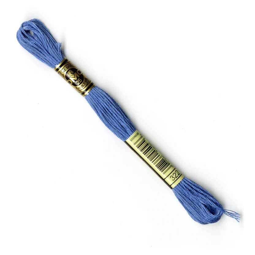 DMC Stranded Cottons Embroidery Thread - Blue - Image 64